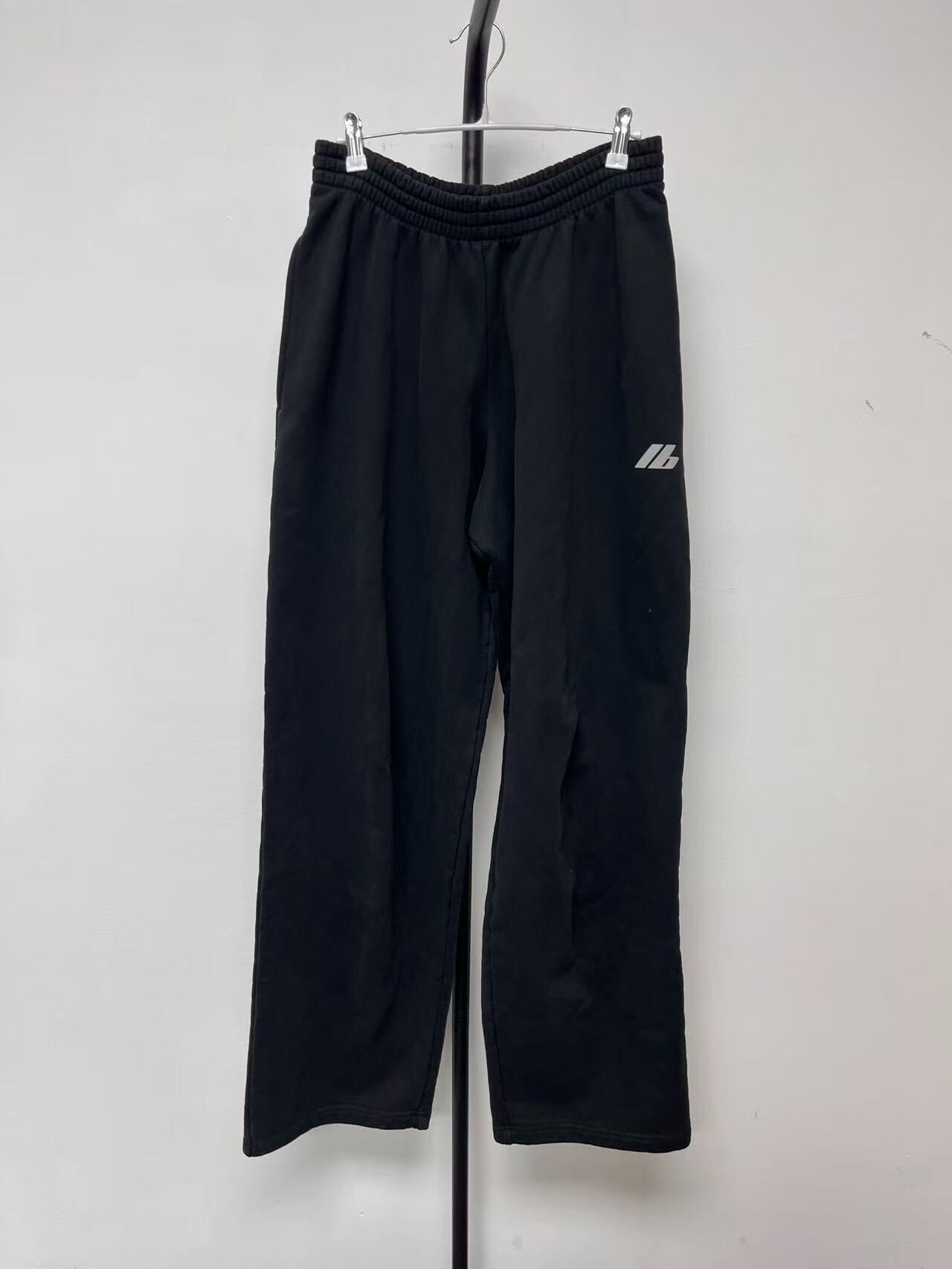 Balenciaga Logo Knit Straight Sweatpants