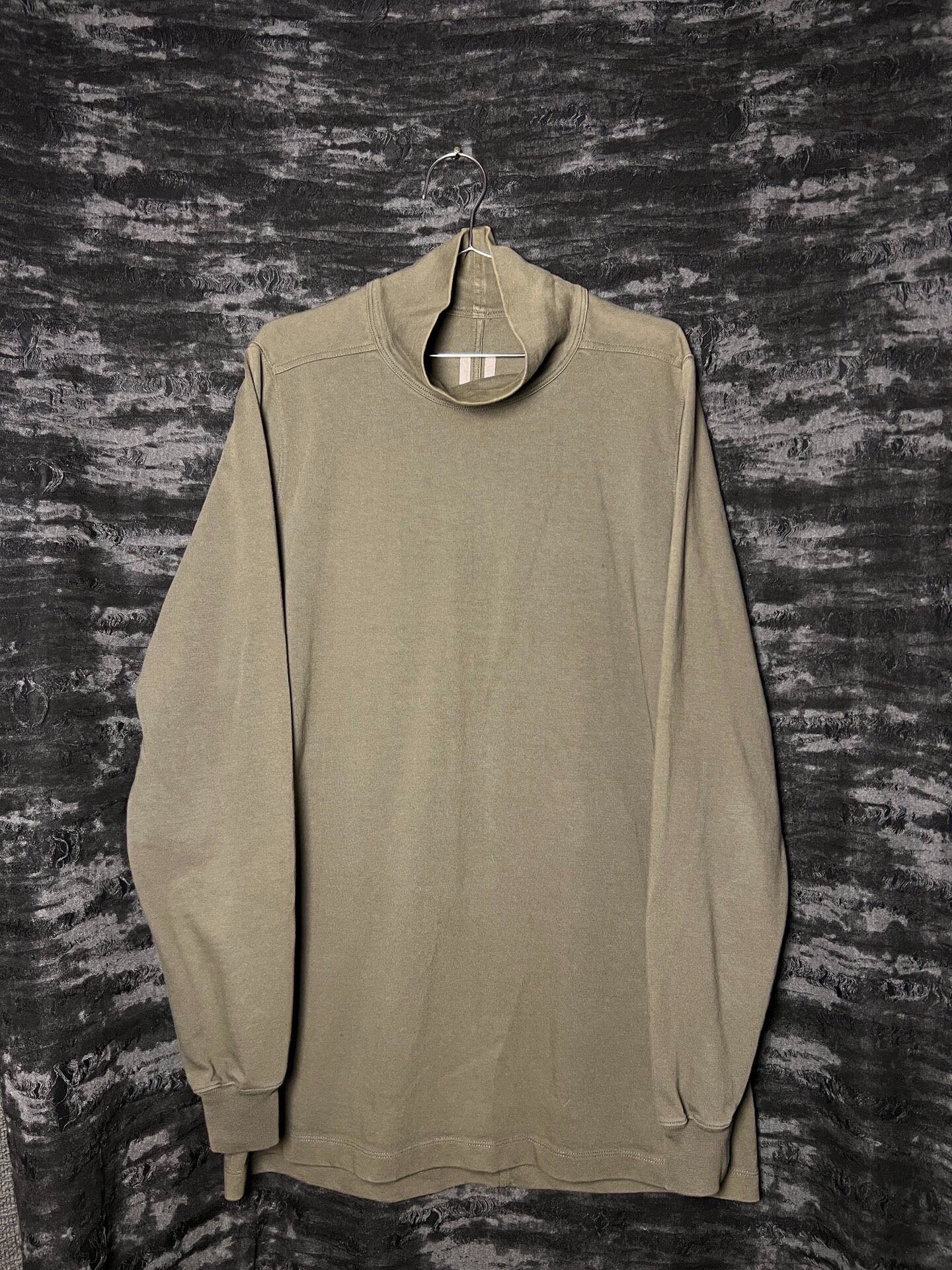 Rick Owens 18fw High Neck T-Shoulder LS