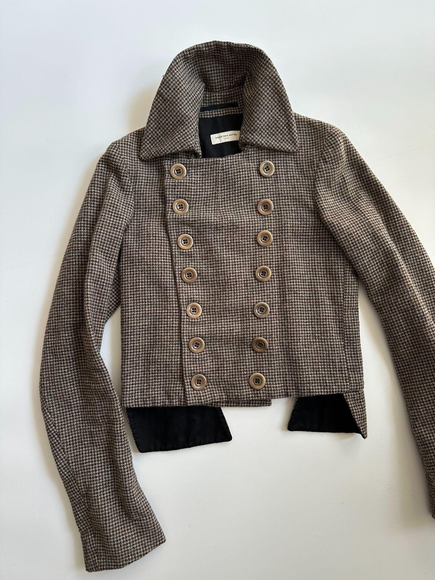 Dries Van Noten 05AW Houndstooth Jacket