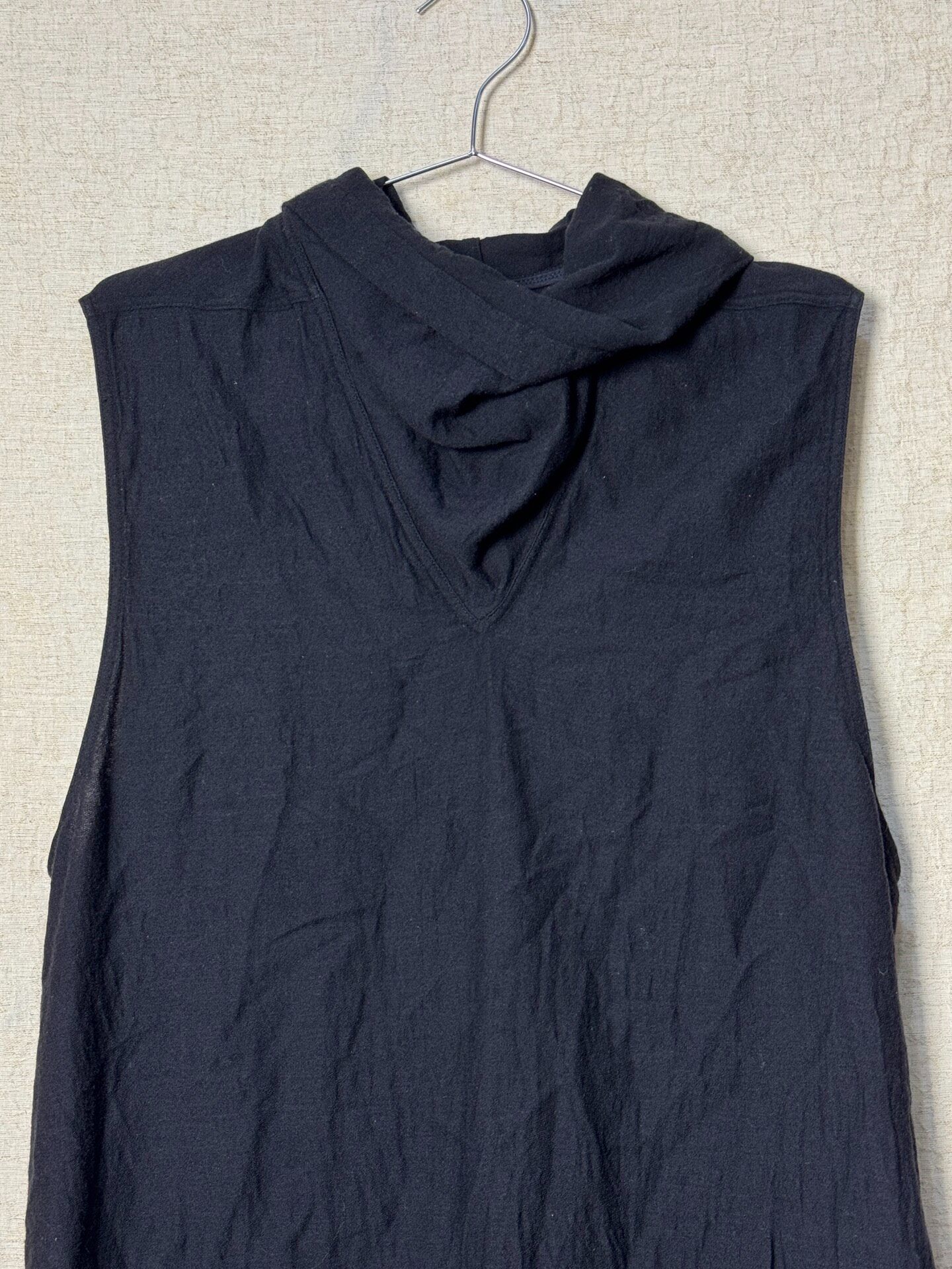 Rick Owens 14FW High-Neck Vest — back