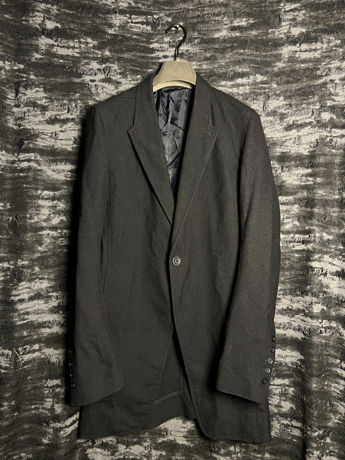 Rick Owens 16FW Brushed Wool Blazer