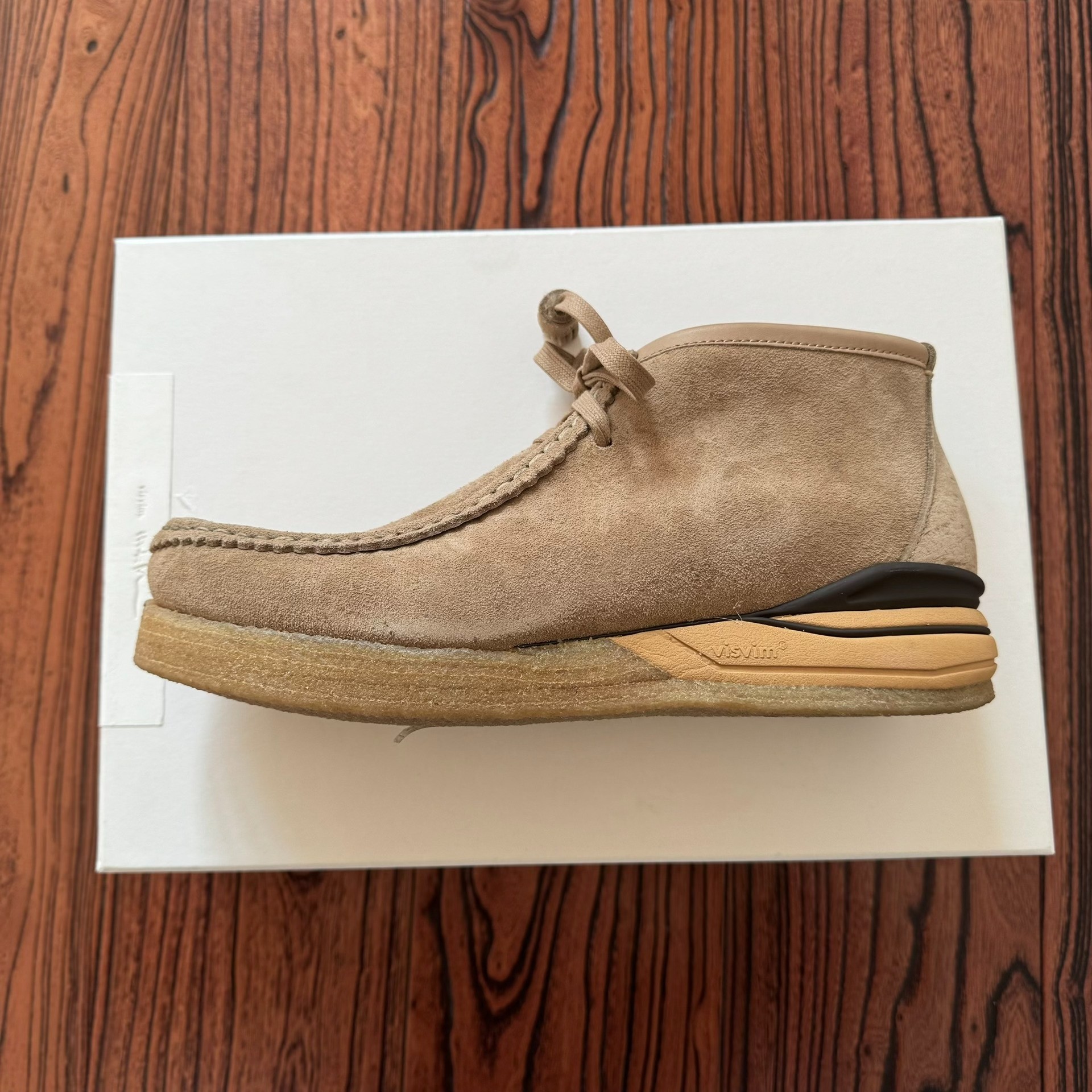 Visvim 25aw Beuys Trekker-Folk Sand Boots — detail
