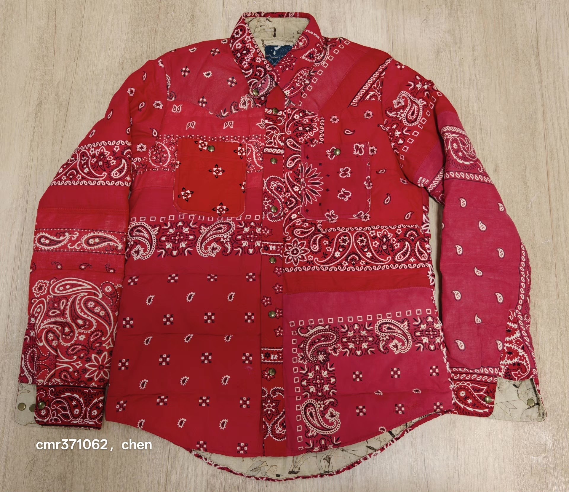 Visvim 12 ICT Paisley Down Jacket