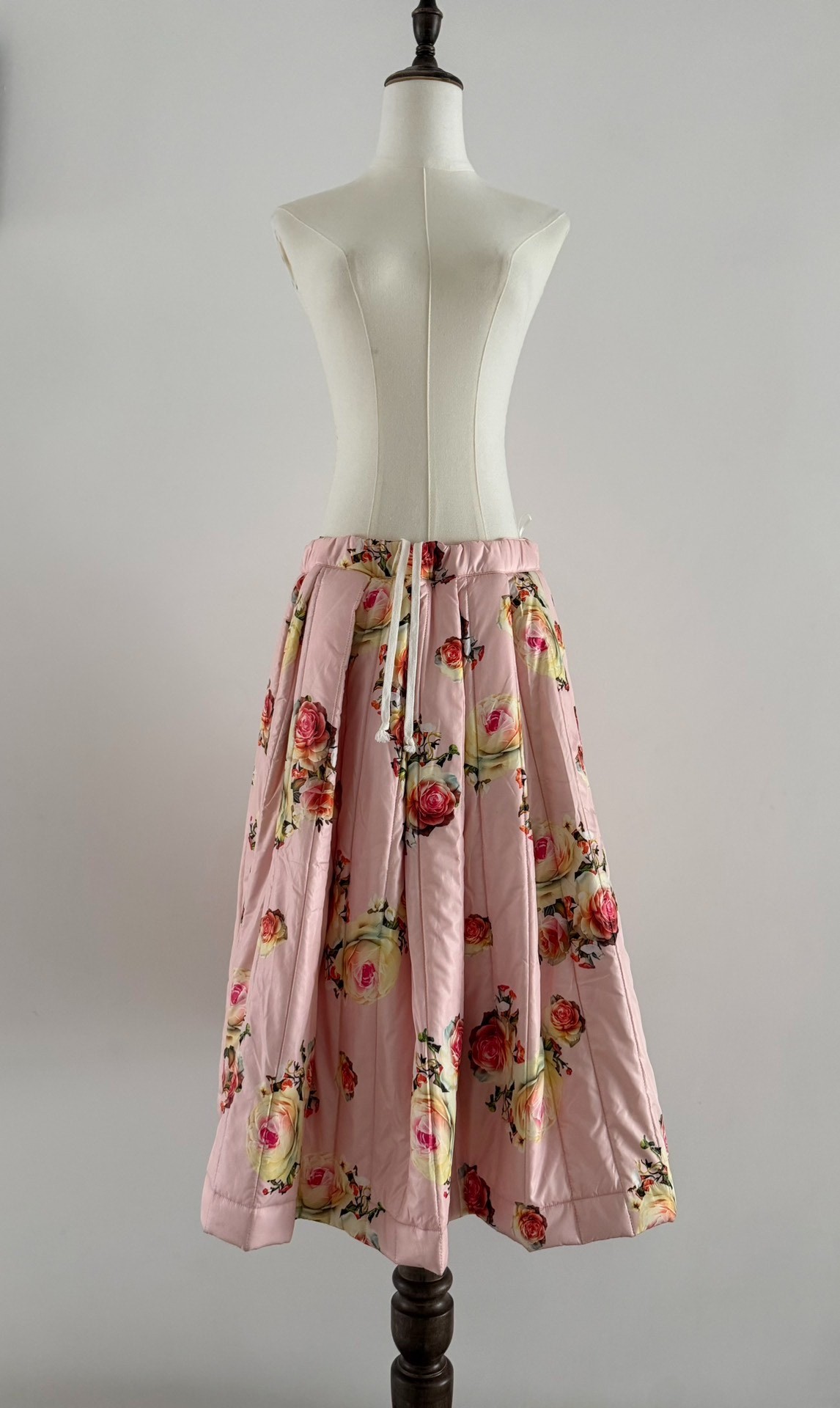 Comme des Garcons 20SS Quilted Midi Skirt — front