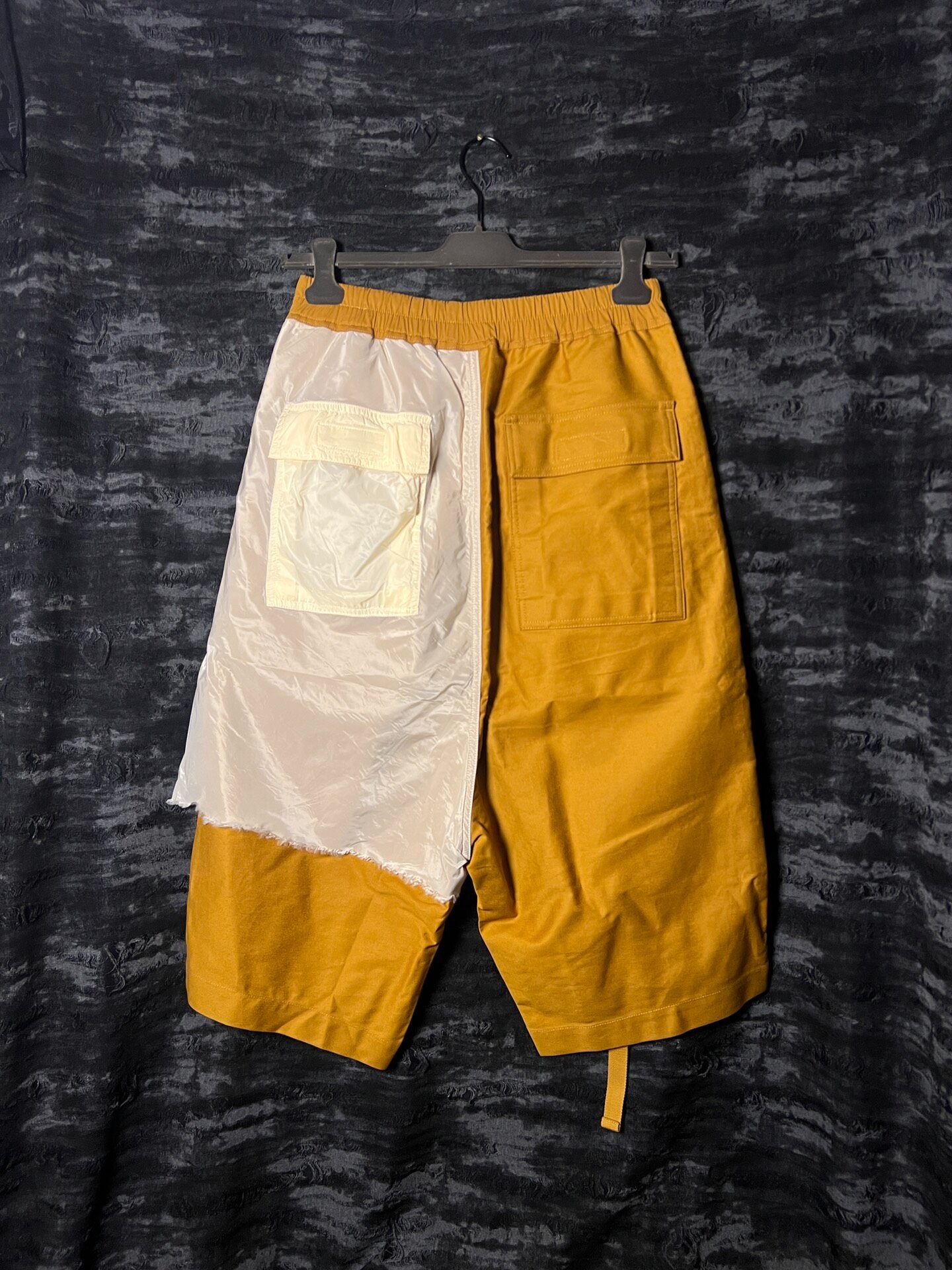 RickOwens 19ss Deconstructed Silk Shorts