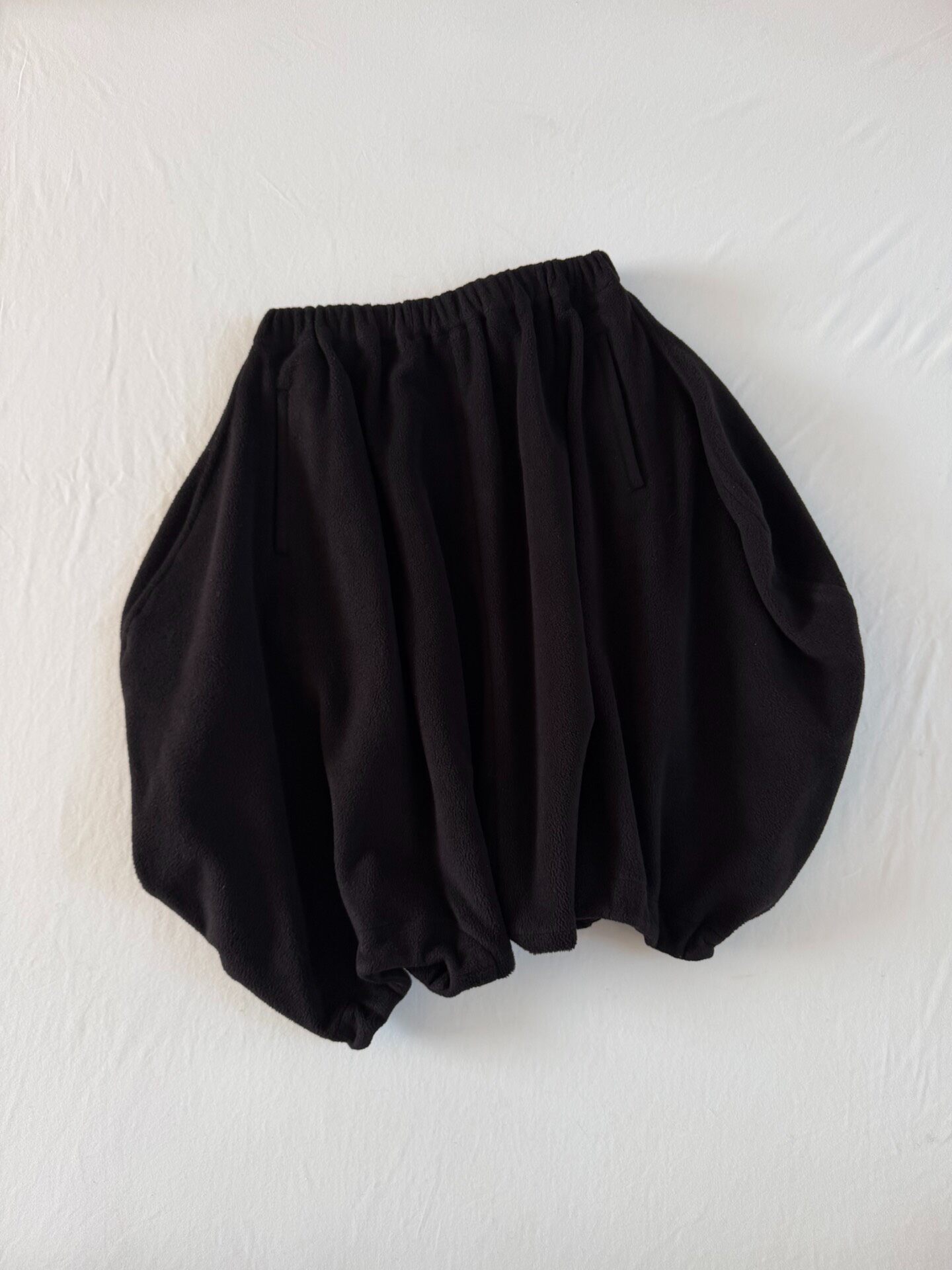 Comme des Garcons Short Fleece Balloon Skirt Pants