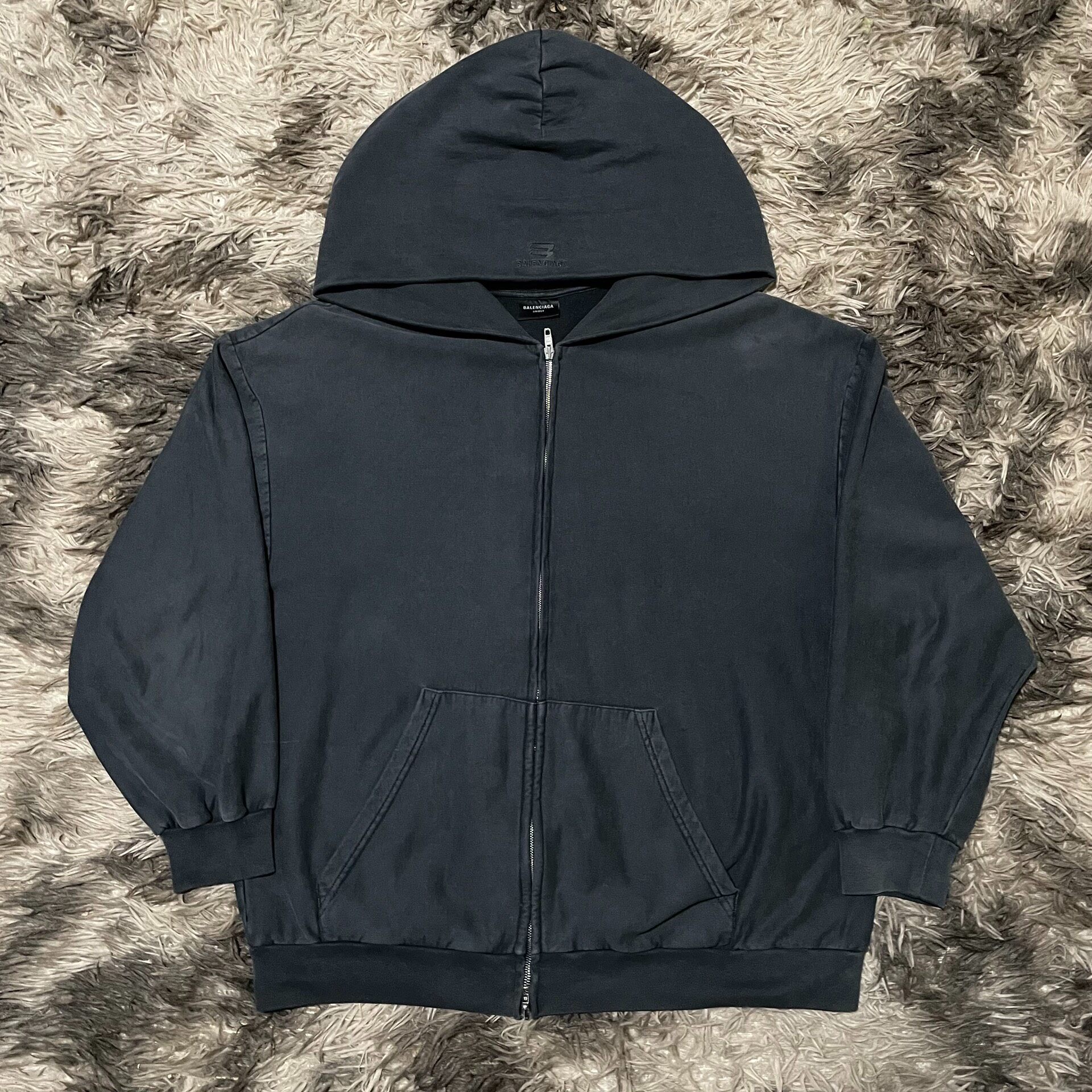 Balenciaga 23SS Zip-Up Hoodie