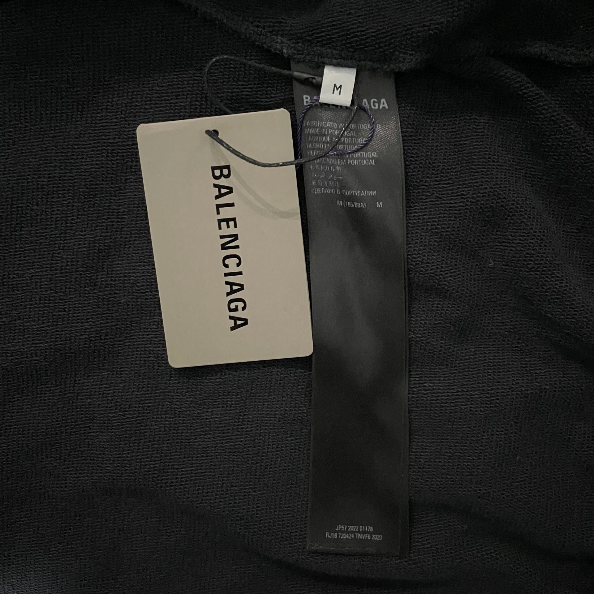 Balenciaga 23SS Zip-Up Hoodie — back