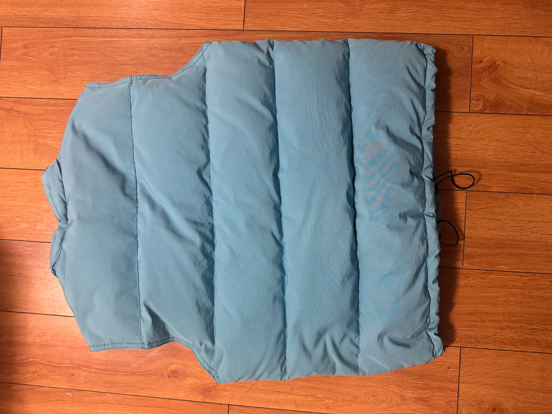 Iron Heart Rare Vintage Light Blue Vest — front
