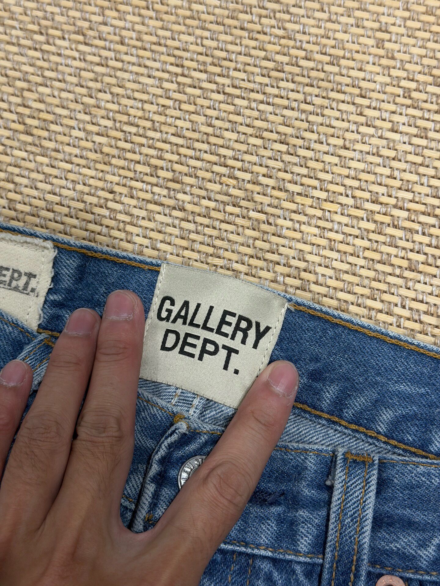 Gallery Dept 5001 Light Blue Jeans — detail