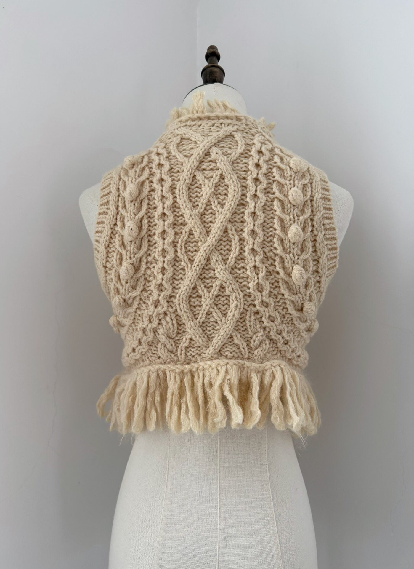 Comme des Garcons TAO 2009 Knit Vest — label