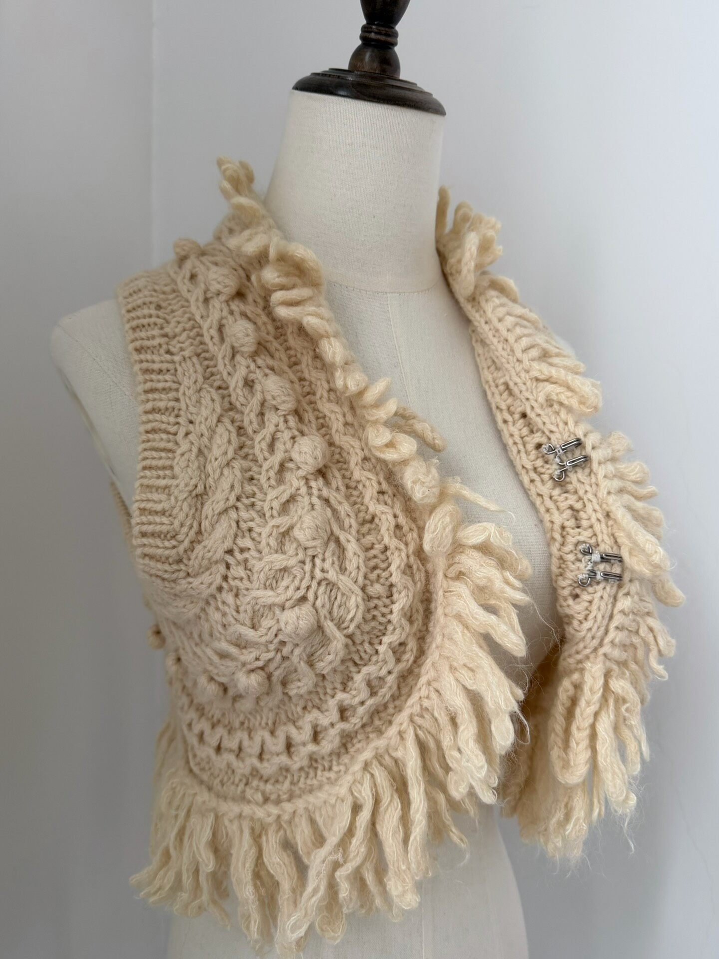 Comme des Garcons TAO 2009 Knit Vest — detail