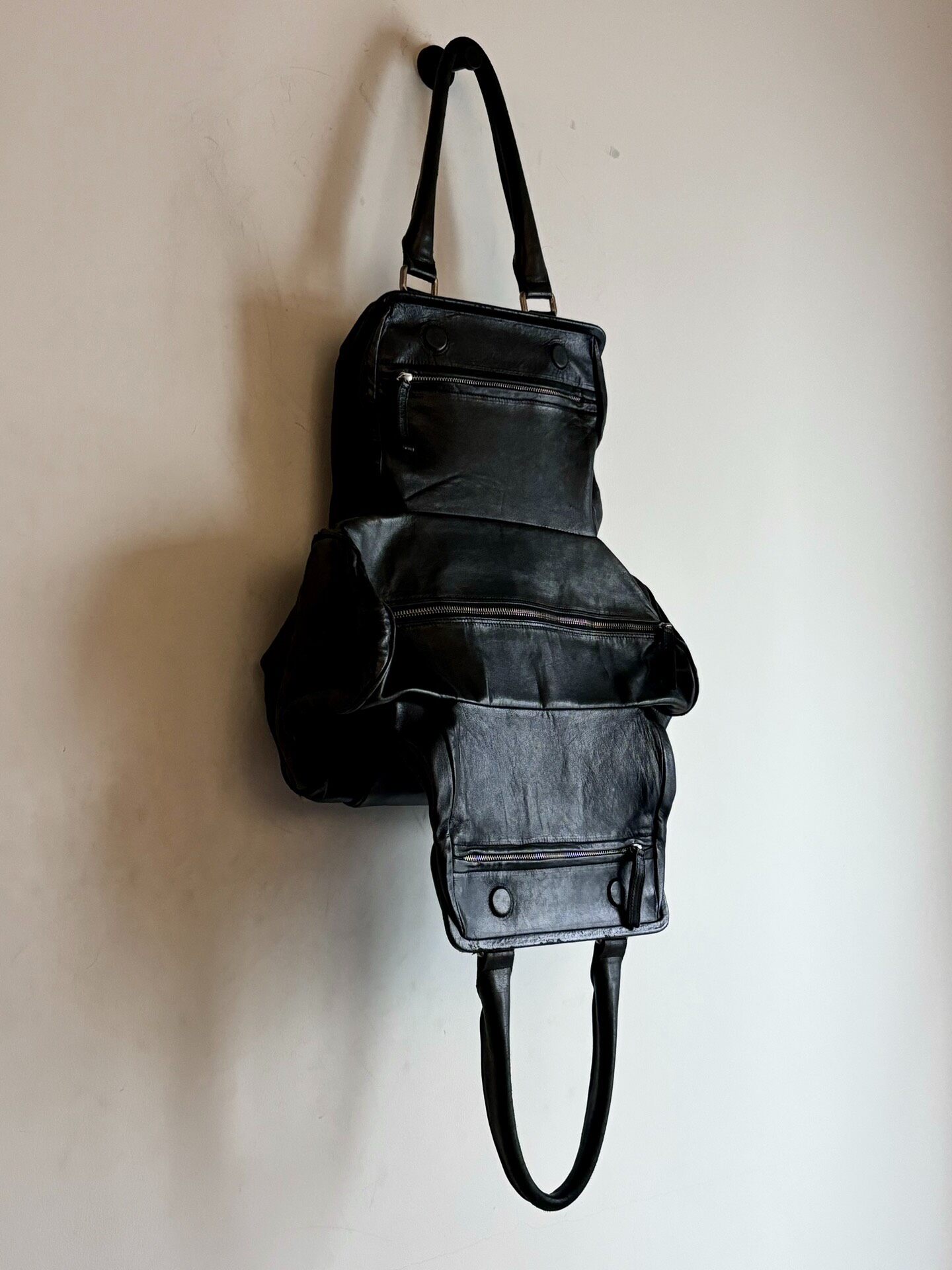 Maison Margiela AW2009 Layered Handbag — back