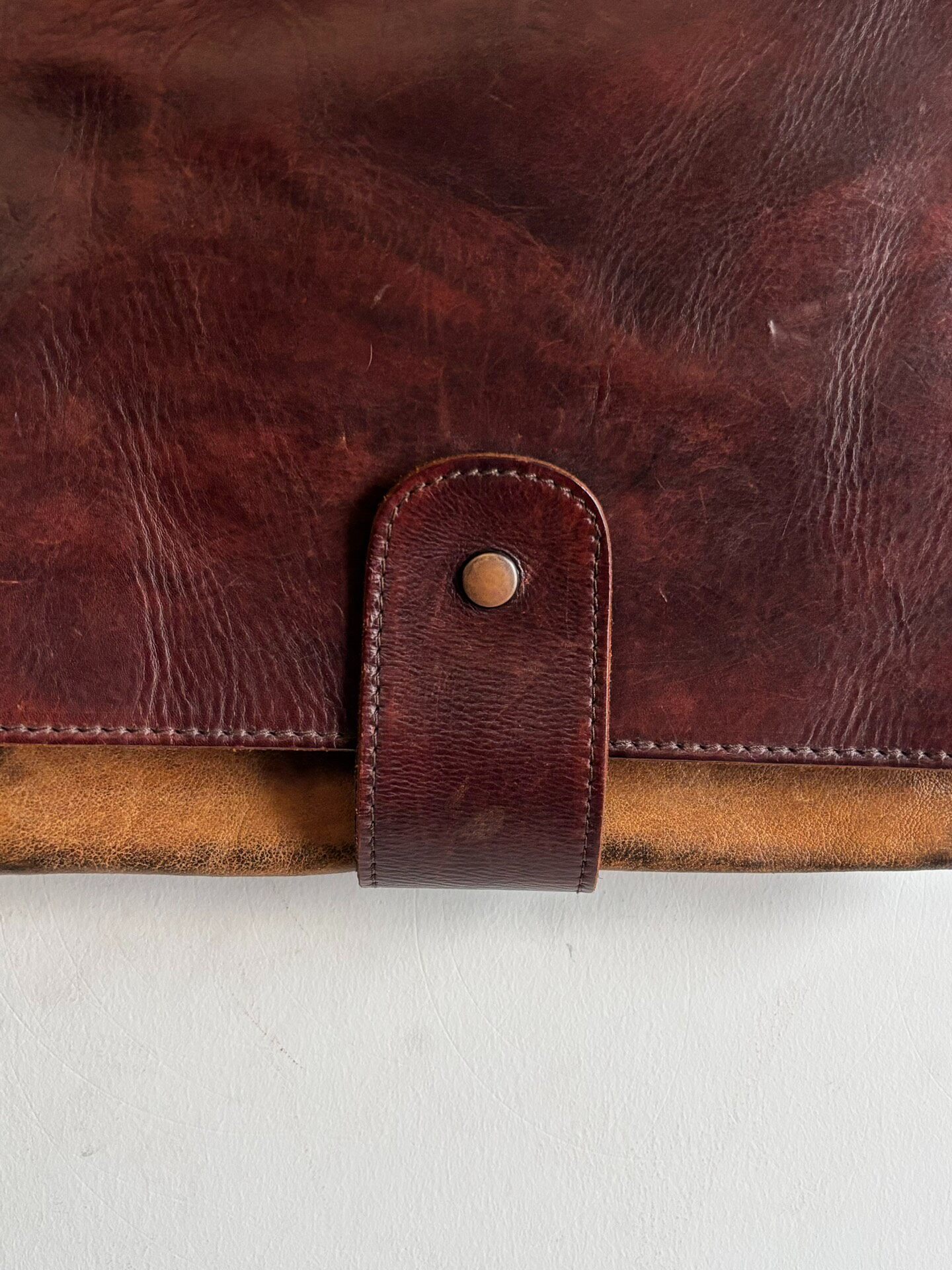 Maison Martin Margiela 00S Buckle Envelope Bag — back