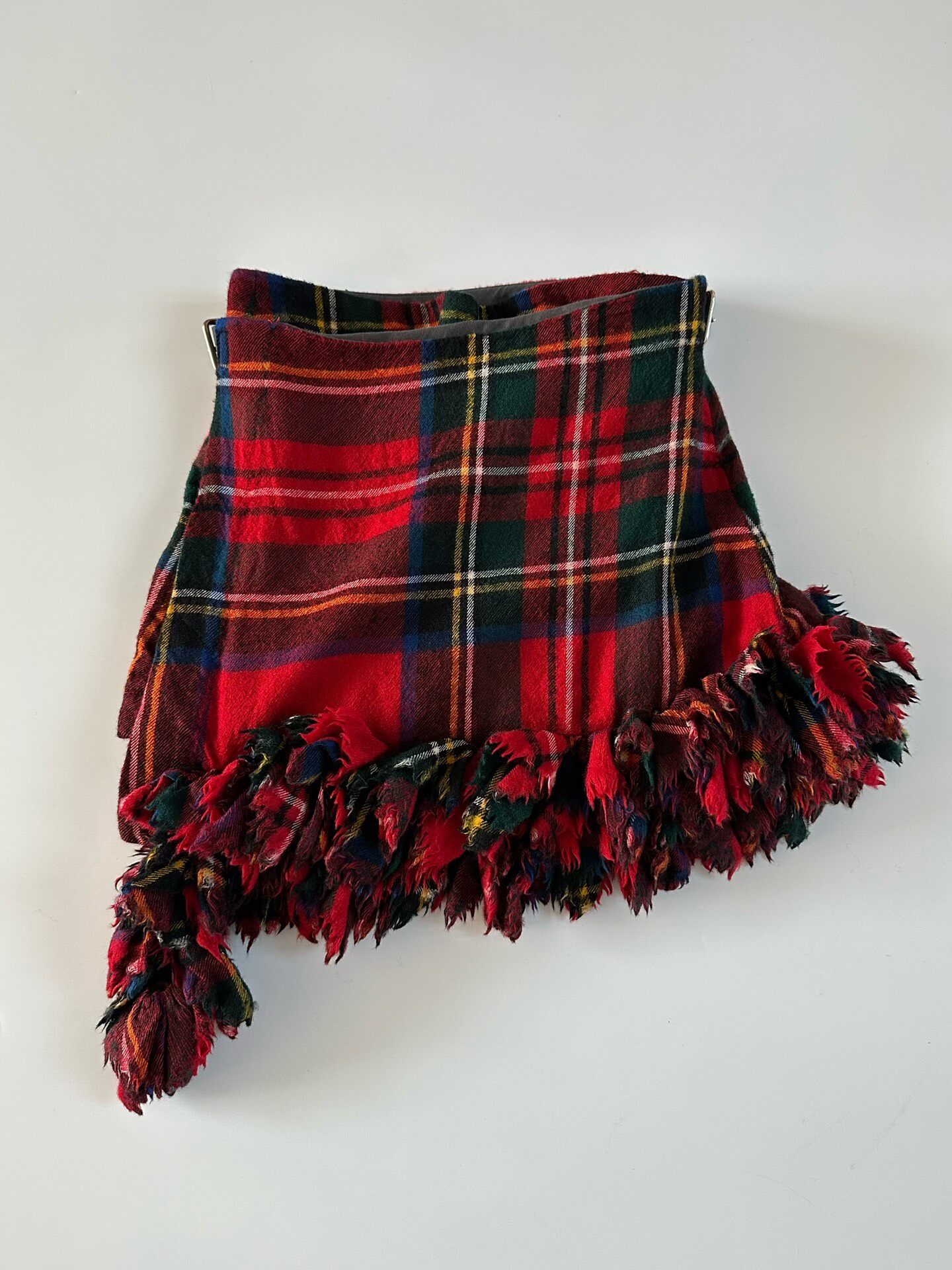 Comme des Garcons Tartan Mini Skirt