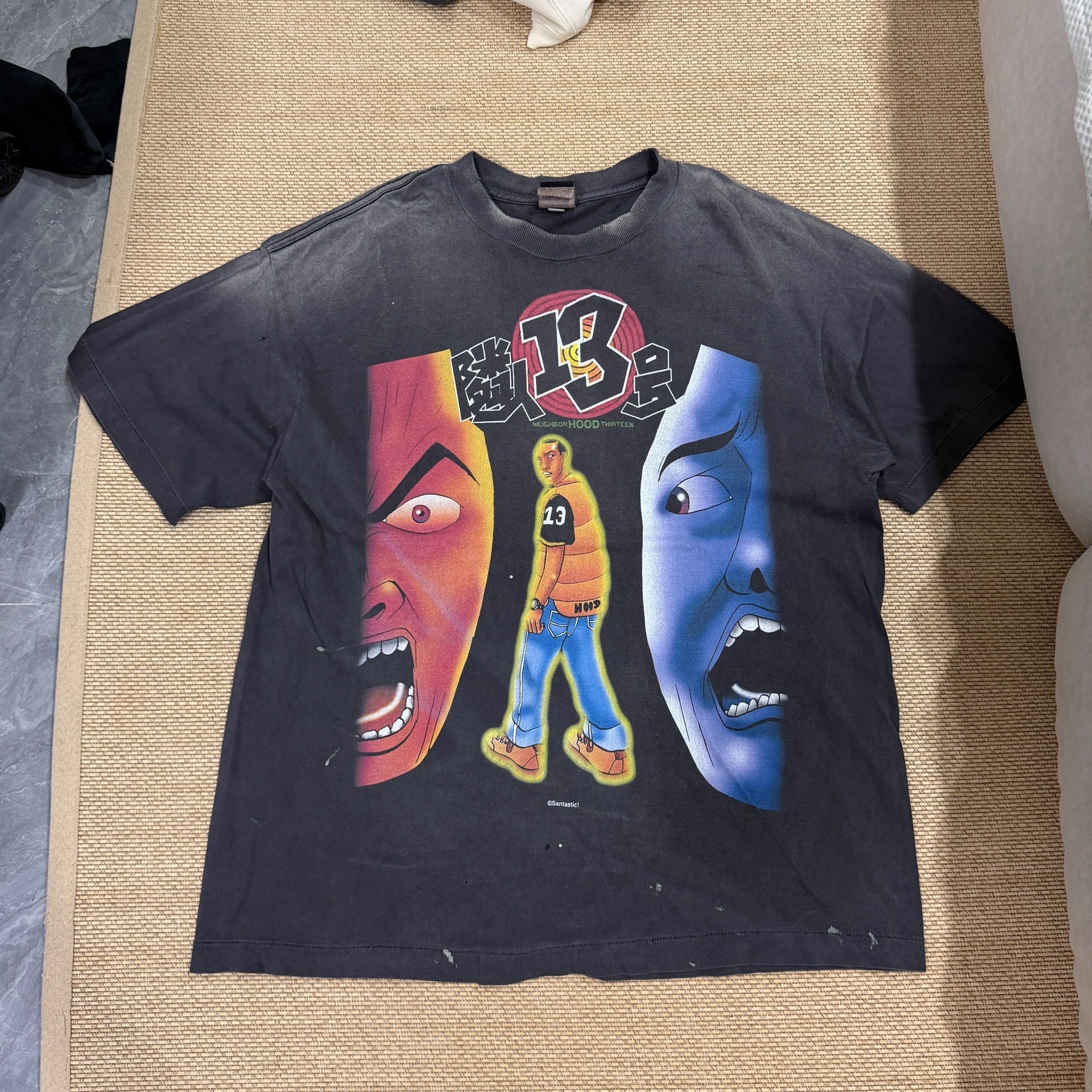 Saint Mxxxxxx Anime Graphic Short Sleeve Tee