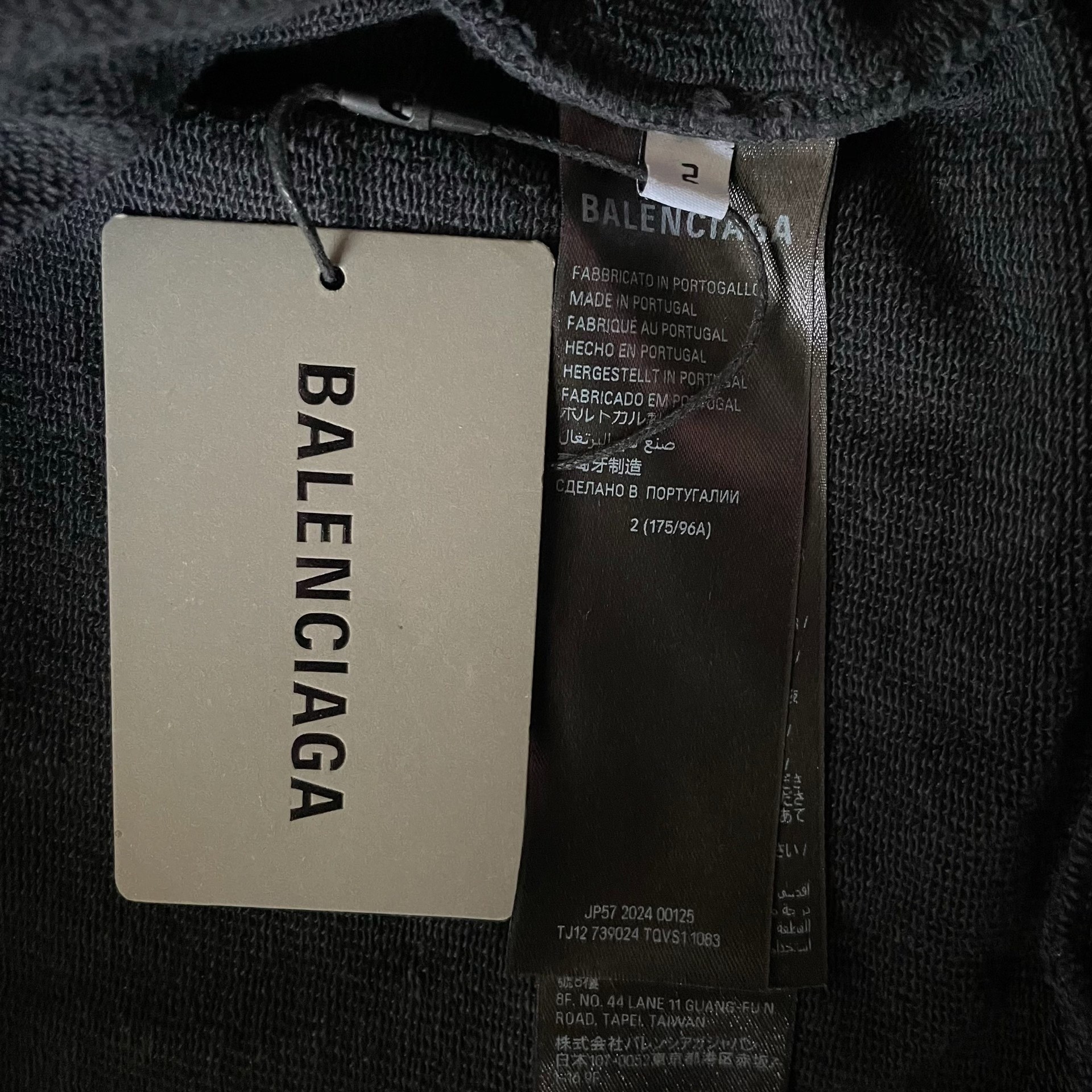 Balenciaga 24FW Statue of Liberty Hoodie — back