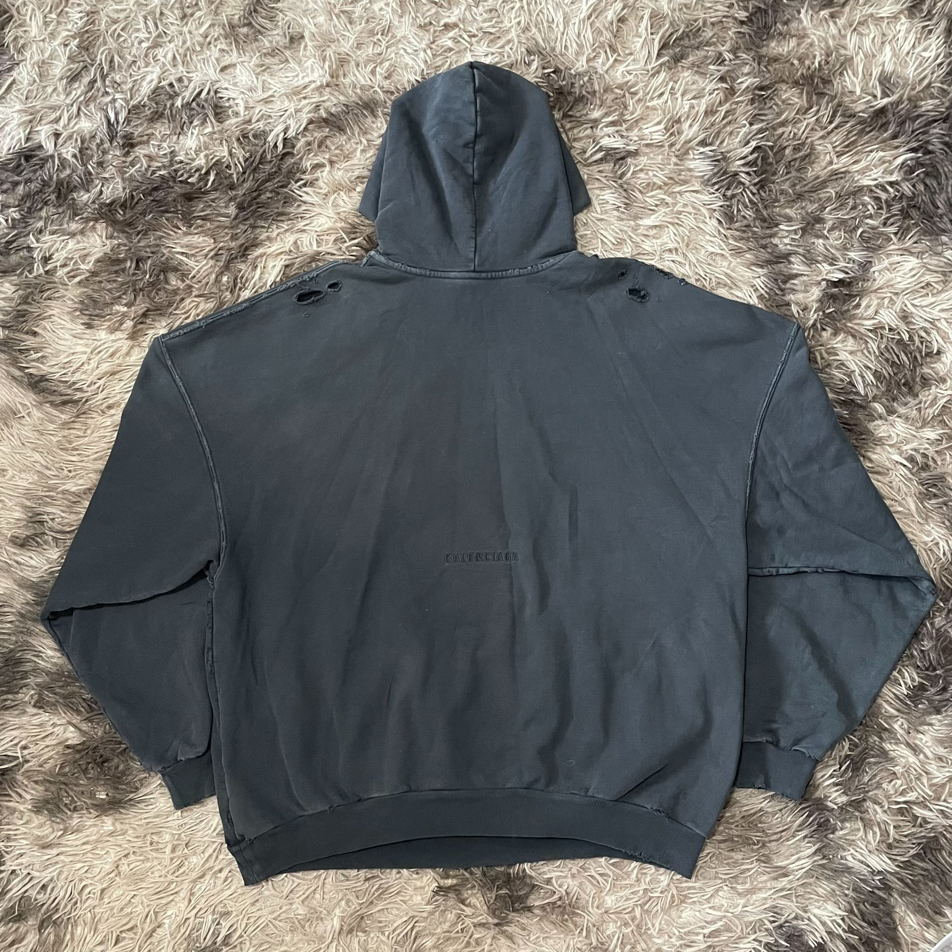 Balenciaga 24FW Statue of Liberty Hoodie — front