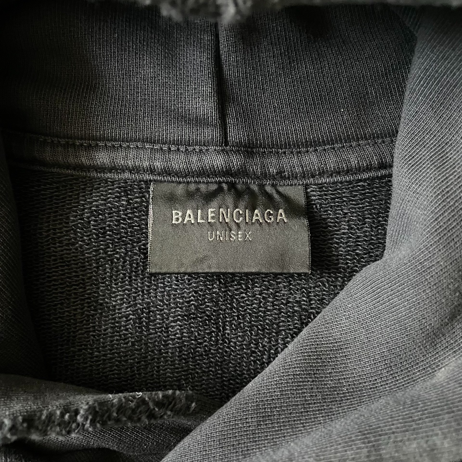 Balenciaga 24FW Statue of Liberty Hoodie — detail