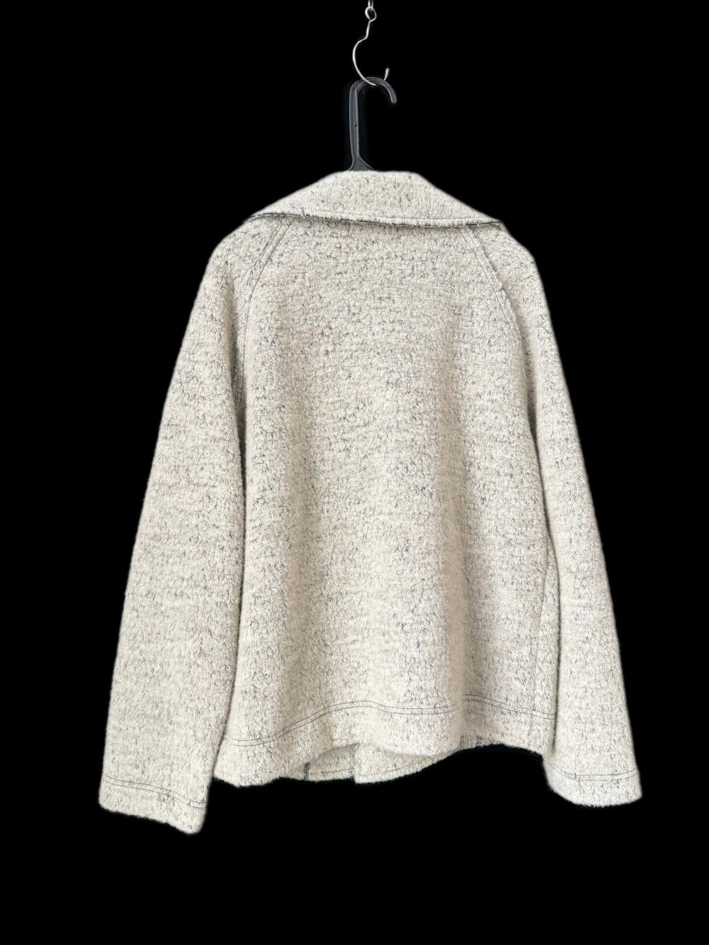 Y's Wool Open-Front Jacket — detail