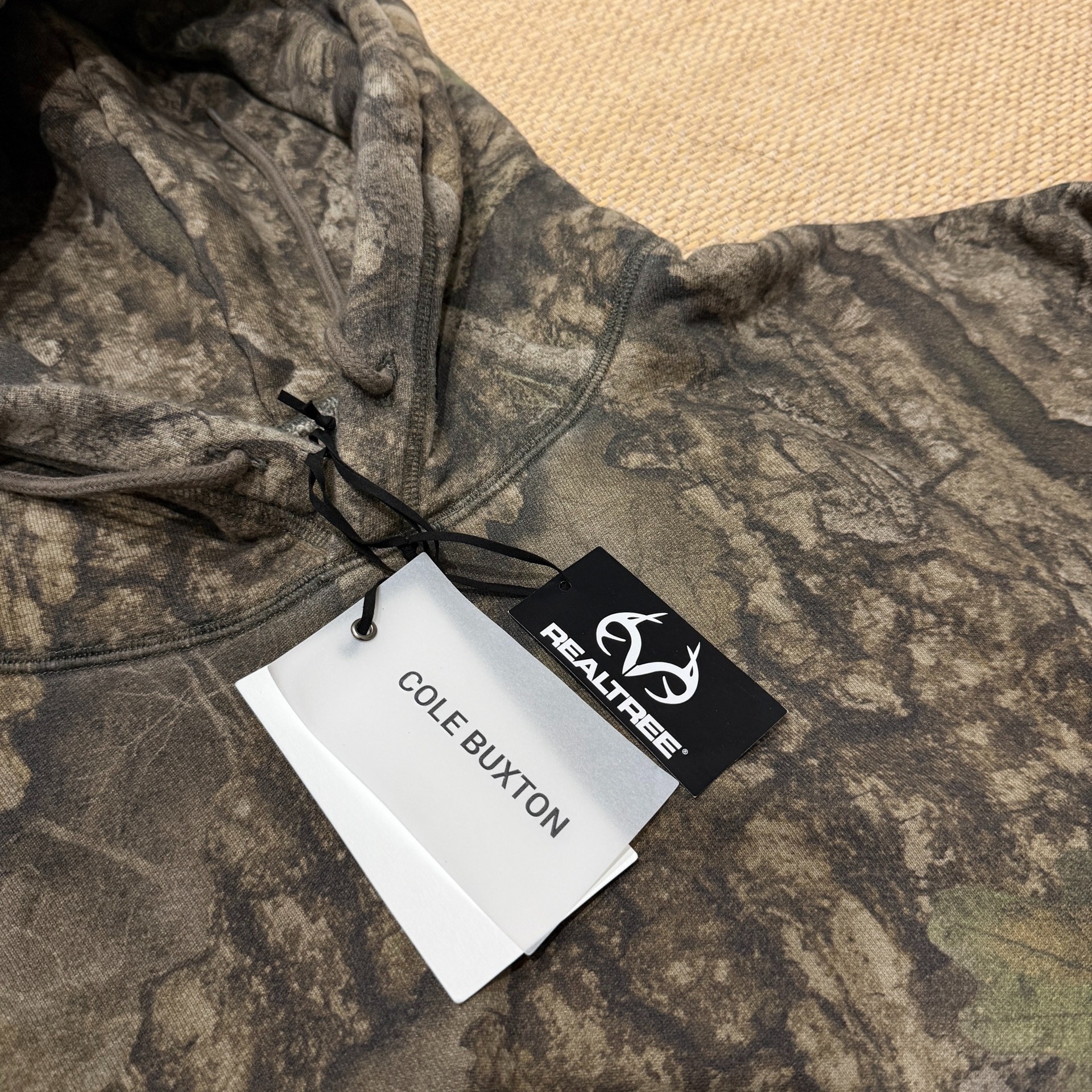 Cole Buxton Realtree Camo Hoodie — front