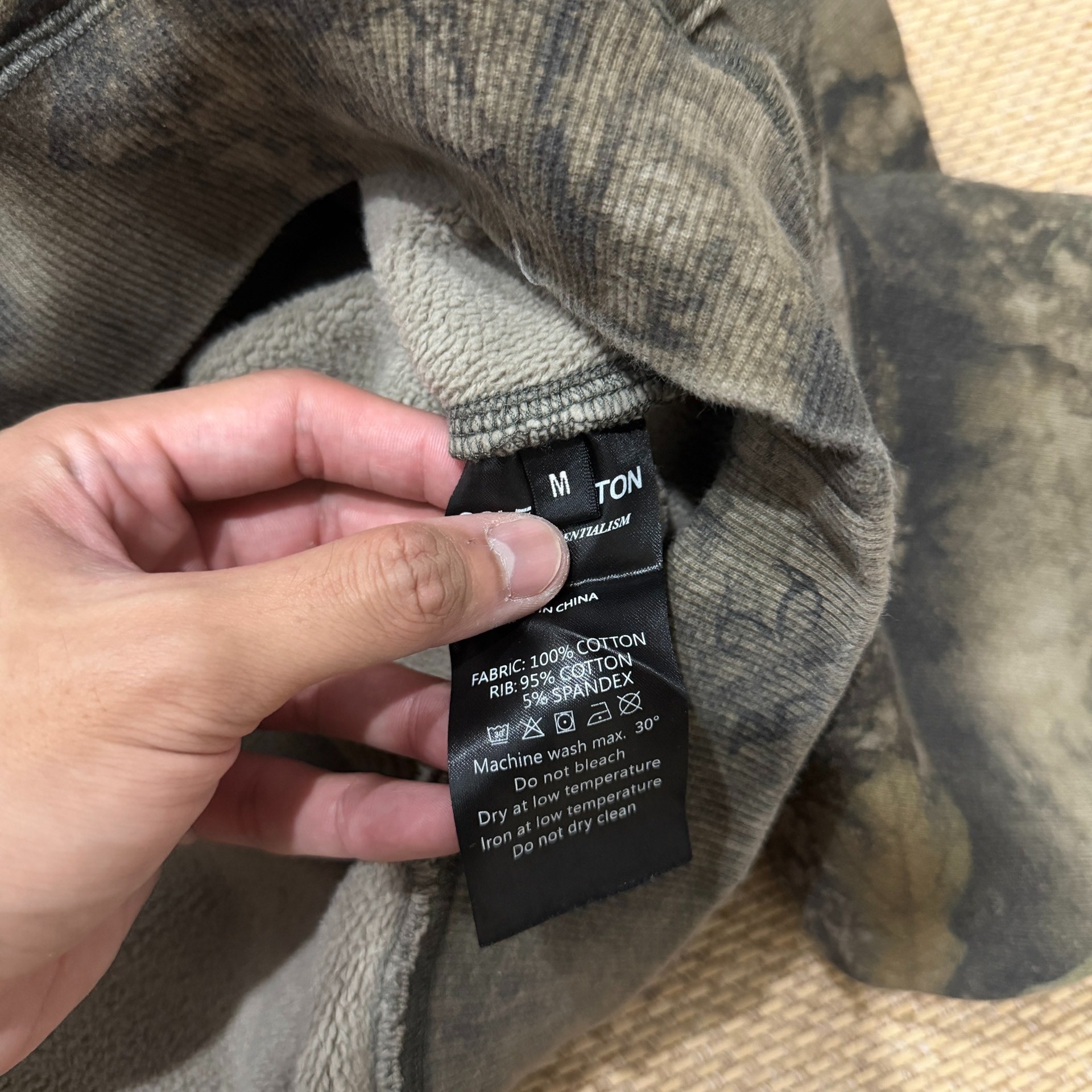 Cole Buxton Realtree Camo Hoodie — back