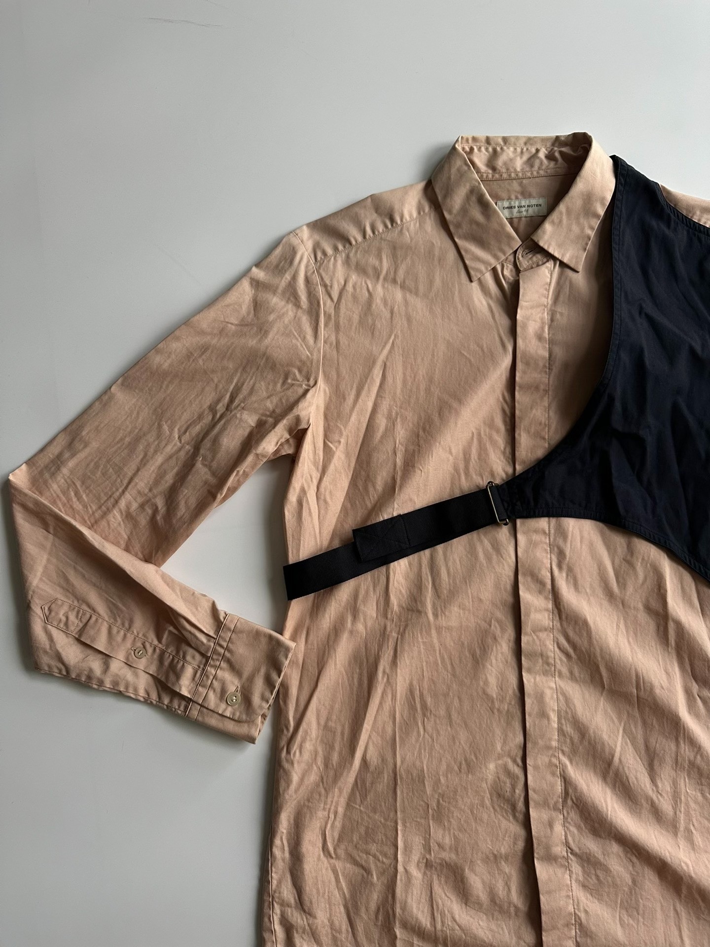 Dries Van Noten 15SS Tie-Strap Shirt