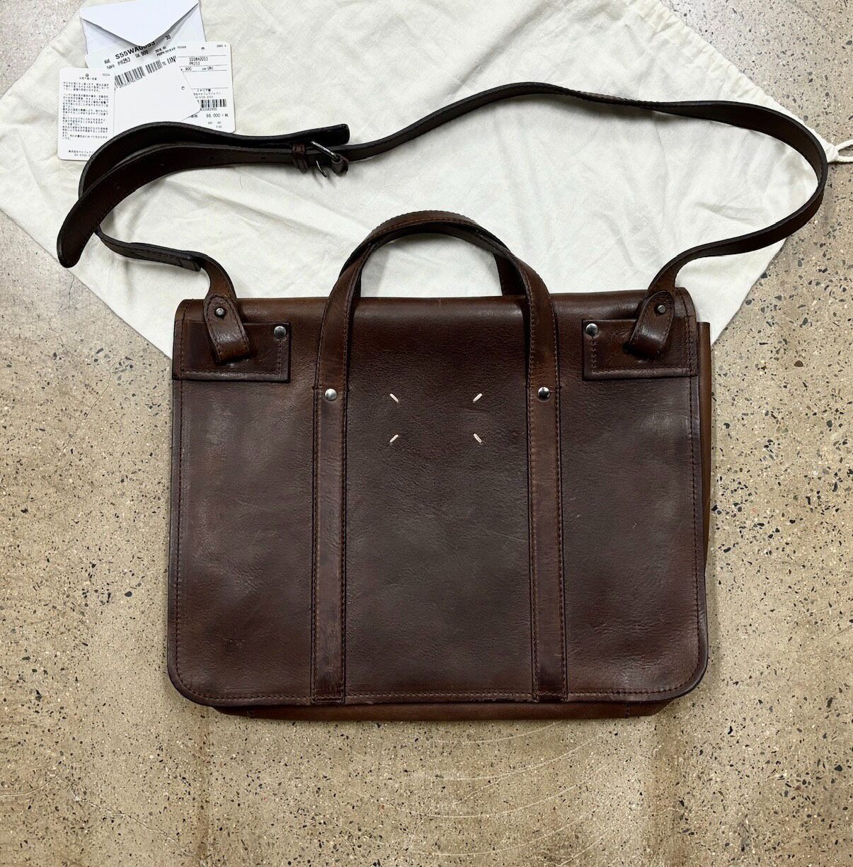 Maison Margiela Dark Brown Shoulder Bag