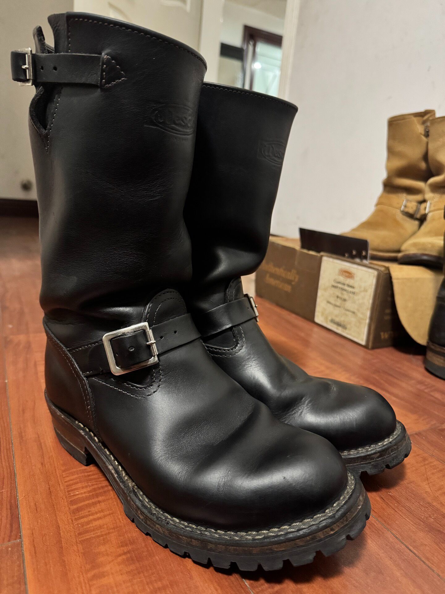 Wesco Boss Engineer Boots 9E