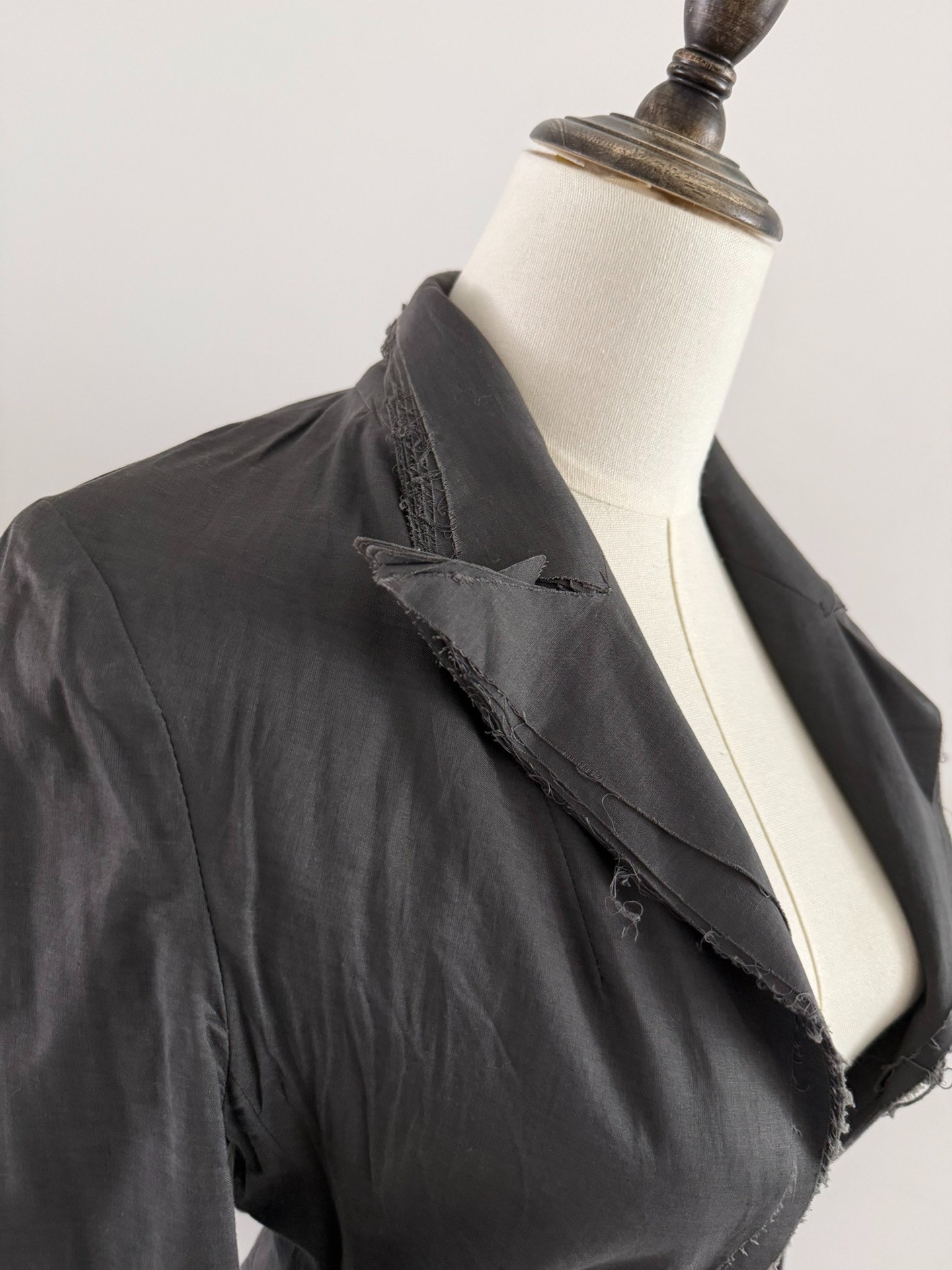 Comme Des Garcons 97SS Deconstructed Blazer — back
